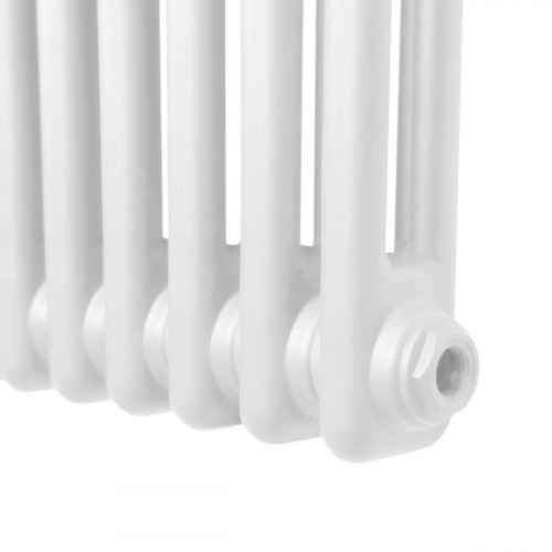 Radiador Tradicional Horizontal de 2 columnas - 600 x 832 mm - Blanco