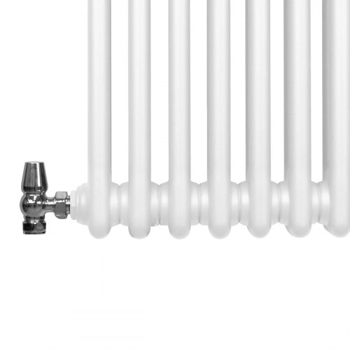 Radiador Tradicional Vertical de 2 columnas - 1800x 292mm - Blanco