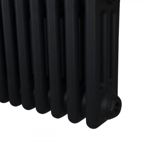 Radiador Tradicional Vertical de 3 columnas – 1500 x 562mm - Negro