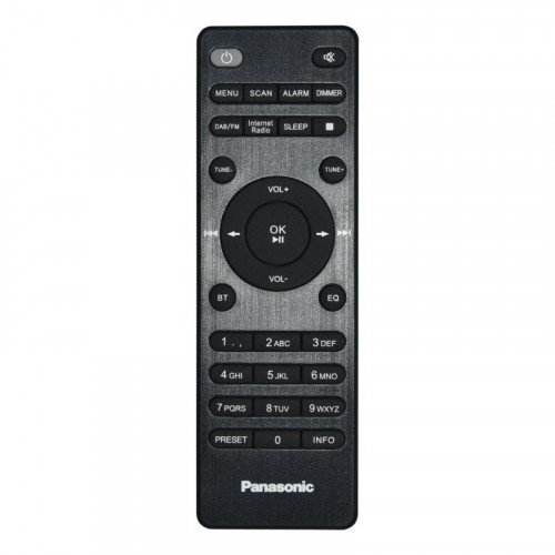 Radio Panasonic RF-D40EG-K Portátil Digital Bluetooth Wi-Fi FM/DAB+ LCD 6 W Negro