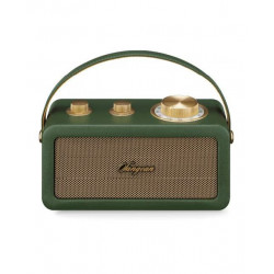 Radio portátil Sangean SRA101FG FM, Bluetooth Verde / Dorado