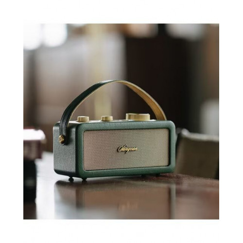 Radio portátil Sangean SRA101FG FM, Bluetooth Verde / Dorado