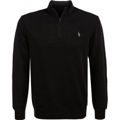 Ralph Lauren Double Knit Half-Zip Sweater (710812963)