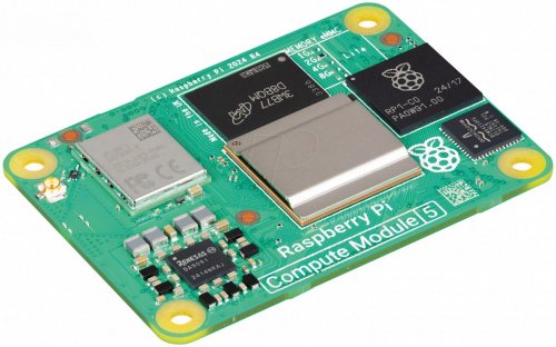 Raspberry Pi Compute Module 5, 16 GB RAM, sin eMMC
