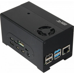 Raspberry Pi UPS PC - RPI 4B 4GB, placa UPS, batería 2000mAh, al