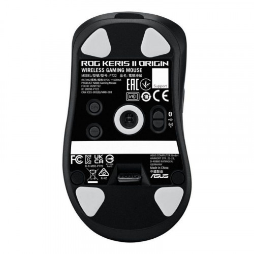 Ratón Gaming ASUS ROG Keris II Origin 42000 DPI Iluminación RGB Inalámbrico/Alámbrico Negro