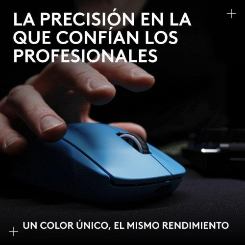 Ratón Logitech G PRO X SUPERLIGHT 2 LIGHTSPEED Inalámbrico 44000 DPI Cyan Edición Limitada