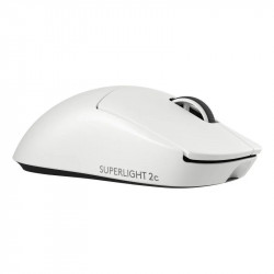Ratón Logitech PRO X SUPERLIGHT 2c Inalámbrico 44000 DPI Blanco 5 Botones USB-C