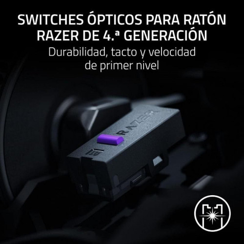 Ratón Razer Naga V3 Pro Bluetooth Radiofrecuencia 30000 DPI Negro Botones programables