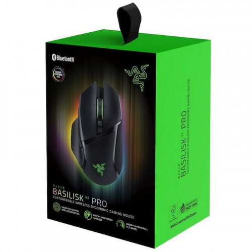Razer Basilisk V3 Pro Ratón Gaming Inalámbrico 30000 DPI Negro