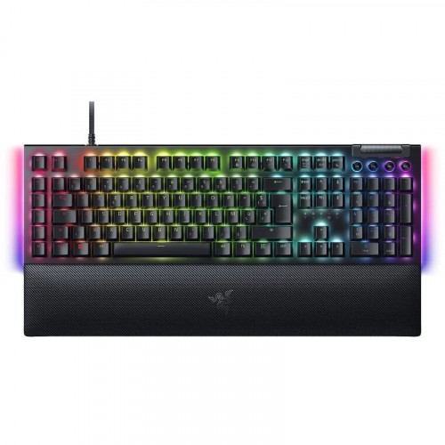 Razer BlackWidow V4 Teclado Mecánico Gaming Razer Yellow Switch Layout USA