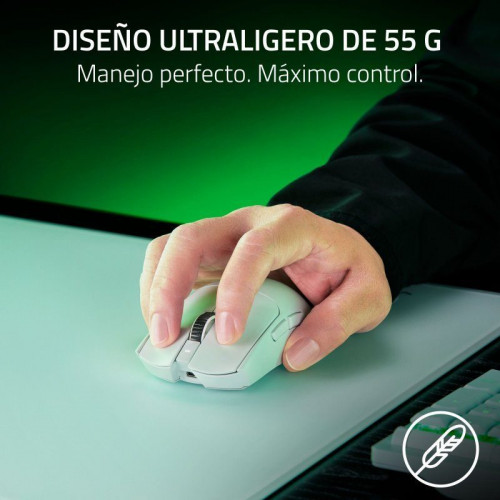Razer Viper V3 Pro Ratón Gaming Inalámbrico 35000 DPI Blanco