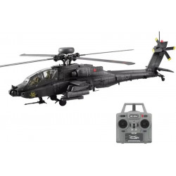 RC Era RC Era C170 AH-64D Apache 2.4G 6CH 6G 1:48 Scale Altitude Hold Optical Flow Positioning TOF Altitude Hold Flybarless RC Helicopter RTF