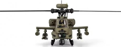 RC Era RC Era C170 AH-64D Apache 2.4G 6CH 6G 1:48 Scale Altitude Hold Optical Flow Positioning TOF Altitude Hold Flybarless RC Helicopter RTF