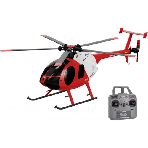 RC ERA RC ERA C189 MD500 2.4G 4CH UAV 1:28 Helicóptero RC sin barra de vuelo fija a una sola hoja