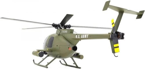 RC ERA RC ERA C189 MD500 2.4G 4CH UAV 1:28 Helicóptero RC sin barra de vuelo fija a una sola hoja