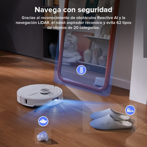 「Reacondicionado – 90 % como nuevo」Roborock Qrevo Master Robot Aspirador y Fregasuelos con Estación Multifuncional 3.0