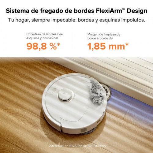「Reacondicionado – 90 % como nuevo」Roborock Qrevo Pro Robot Aspirador y Fregasuelos con Estación Multifuncional 2.0