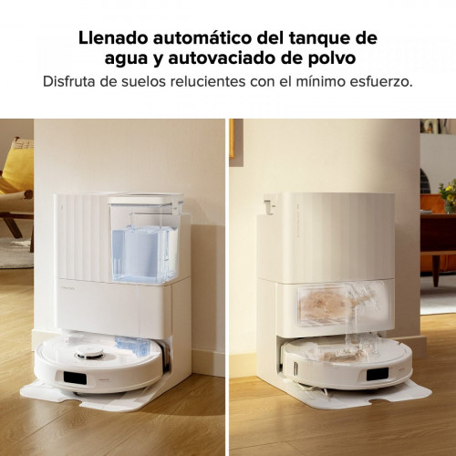 「Reacondicionado – 90 % como nuevo」Roborock Qrevo Pro Robot Aspirador y Fregasuelos con Estación Multifuncional 2.0