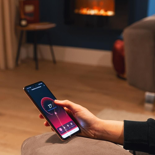 ReadyWarm 3560 Curved Flames Connected