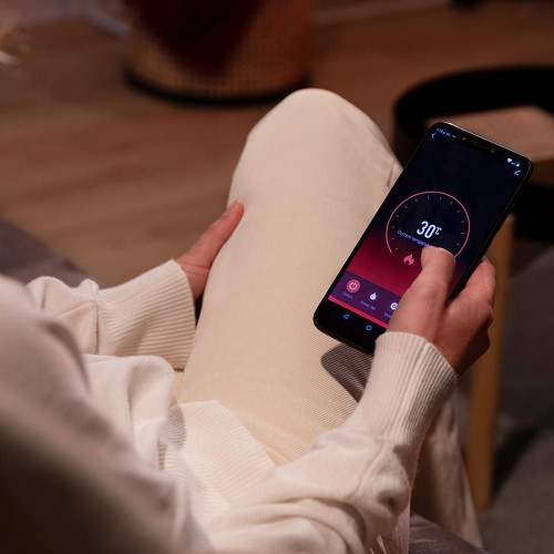 ReadyWarm 3590 Chimney Connected White