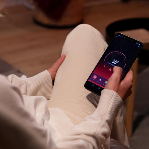 ReadyWarm 3590 Flames Connected White