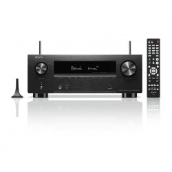 Receptor AV - DENON AVR-X2800 H BK, 7.2 canales, Negro