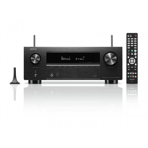 Receptor AV - DENON AVR-X2800 H BK, 7.2 canales, Negro