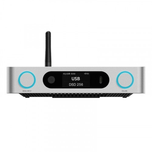 Receptor Bluetooth FiiO BR15 R2R 2,2 Vrms Bluetooth 5.4 RCA XLR DAC R2R Hi-Res EQ LCD
