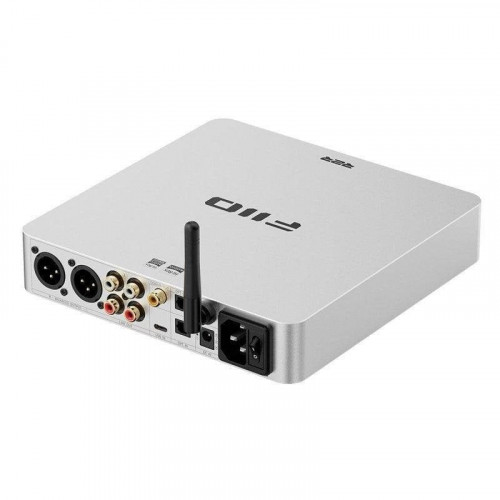 Receptor Bluetooth FiiO BR15 R2R 2,2 Vrms Bluetooth 5.4 RCA XLR DAC R2R Hi-Res EQ LCD