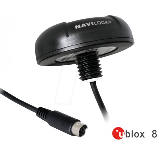 Receptor GPS, u-blox 8, serie MD6, montaje en techo, 5 m..