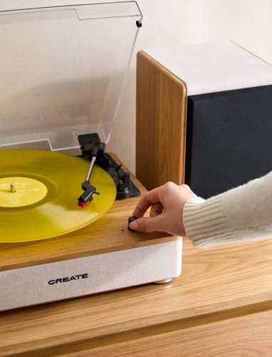 RECORD PLAYER PRO Tocadiscos Con 2 Altavoces Externos