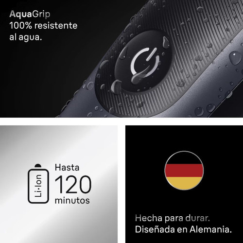 Recortadora corporal Braun Series 7 AIO7580, Todo en uno Azul