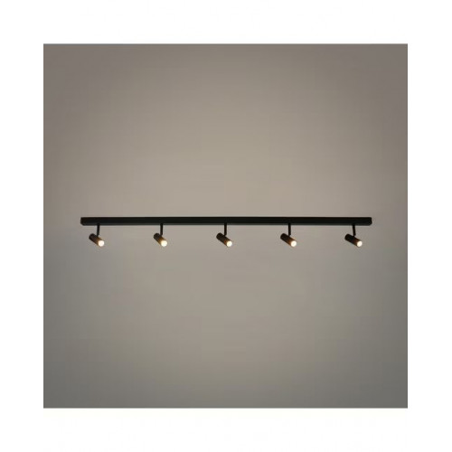 Regleta LED con 5 focos Omari Nordlux Negro