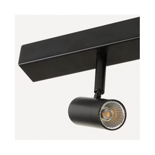 Regleta LED con 5 focos Omari Nordlux Negro