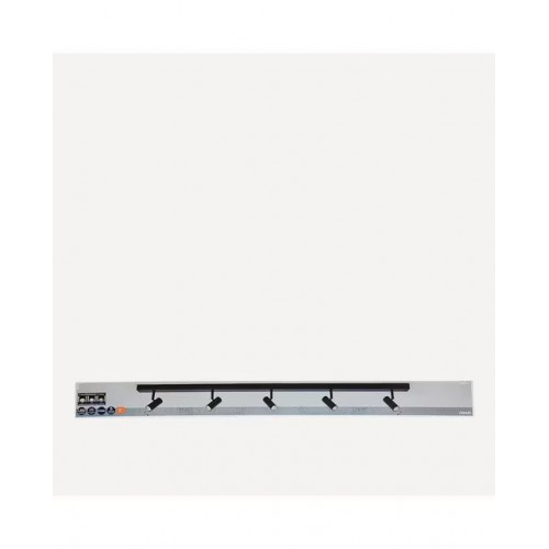Regleta LED con 5 focos Omari Nordlux Negro
