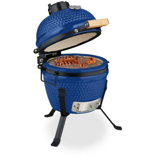 Relaxdays Kamado Ø 26 cm Blue (10050873_45)