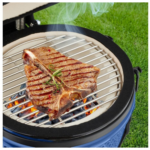 Relaxdays Kamado Ø 26 cm Blue (10050873_45)