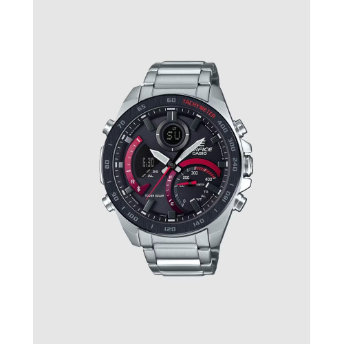 Reloj de hombre Casio Edifice ECB-900DB-1AER Bluetooth y Solar de acero Plata
