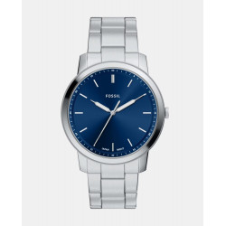 Reloj de hombre everett chronograph de acero inoxidable Plateado