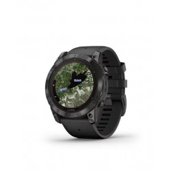 Reloj smartwatch Fenix 7X Pro Zafiro Solar Garmin Gris / Negro