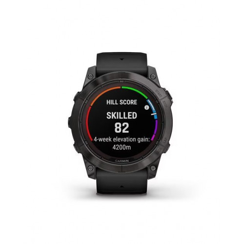 Reloj smartwatch Fenix 7X Pro Zafiro Solar Garmin Gris / Negro