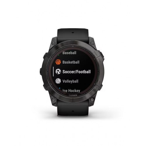 Reloj smartwatch Fenix 7X Pro Zafiro Solar Garmin Gris / Negro
