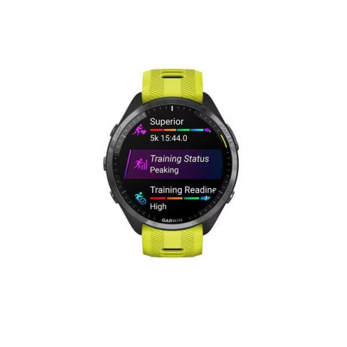 Reloj smartwatch Forerunner 965 Garmin Amarillo / Negro