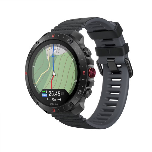 Reloj smartwatch Polar Grit X2 Pro Talla S-L Polar Negro / Gris