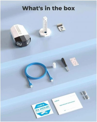Reolink Cámara de seguridad Duo 2 POE