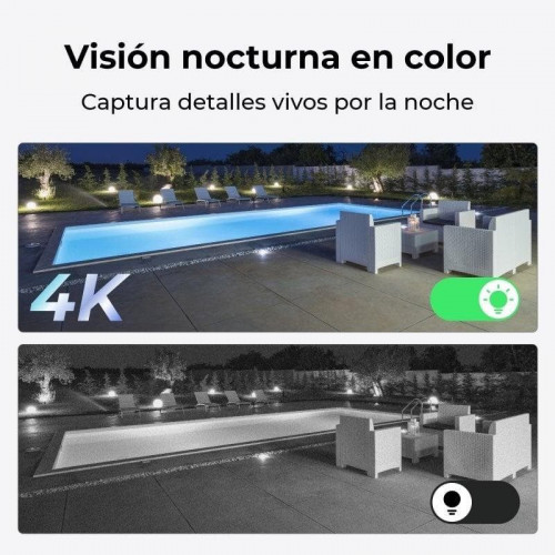 Reolink Cámara Wi-Fi con Batería y Doble Lente en 4K, Zoom de 6X y Seguimiento Automáticos