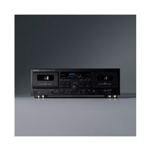 Reproductor de cassette Teac W-1200-B Black Negro