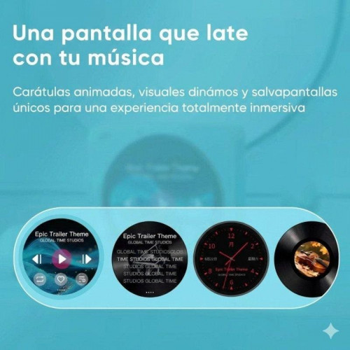 Reproductor de música portátil FiiO SnowSky DISC Dual DAC Bluetooth LDAC Pantalla táctil