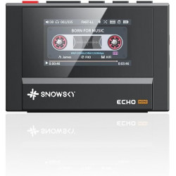 Reproductor MP3 FiiO Echo MINI 8GB Bluetooth 5.3 Salidas 3.5mm/4.4mm Negro